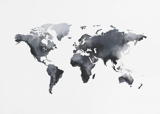 Dreamlike World Map | Canvas