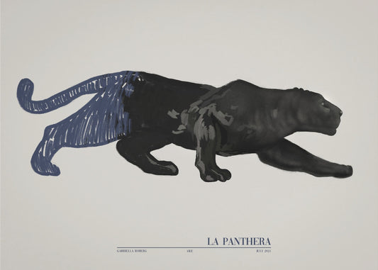 La Panthera (blue) | Canvas