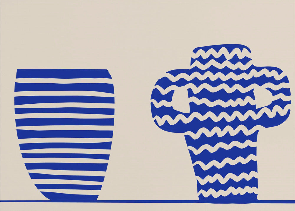 Blue Vases | Canvas