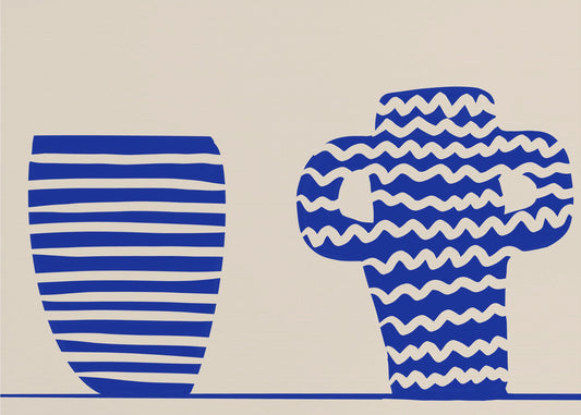 Blue Vases | Canvas