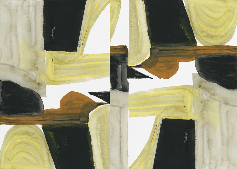 Abstract Cutout Shapes 6 | Poster