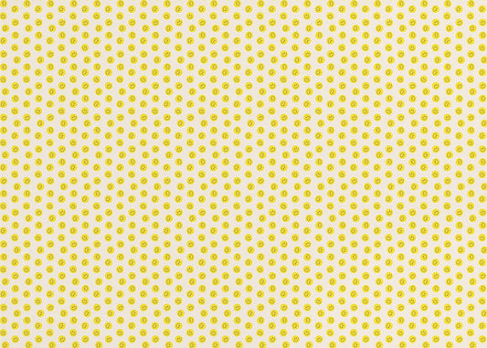Yellow Smileys (pattern design) | Canvas
