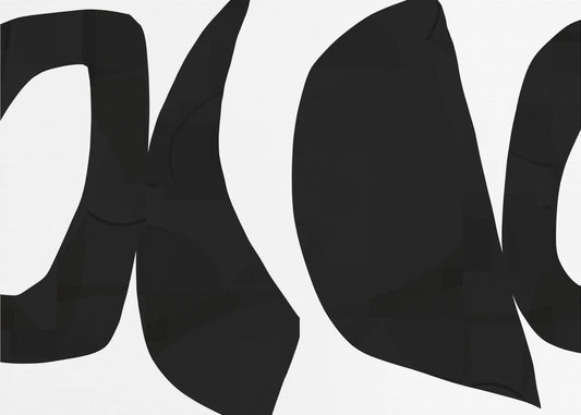 Big Black Shapes 1 | Canvas