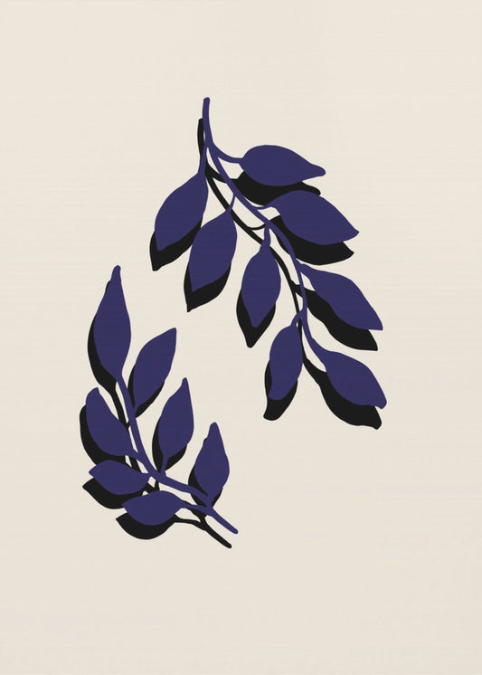 Blue Twigs | Canvas