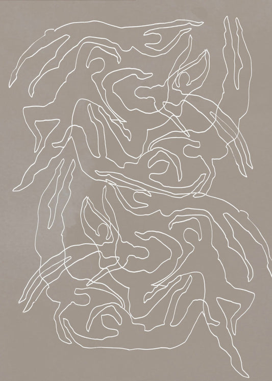 Swimmers | Canvas