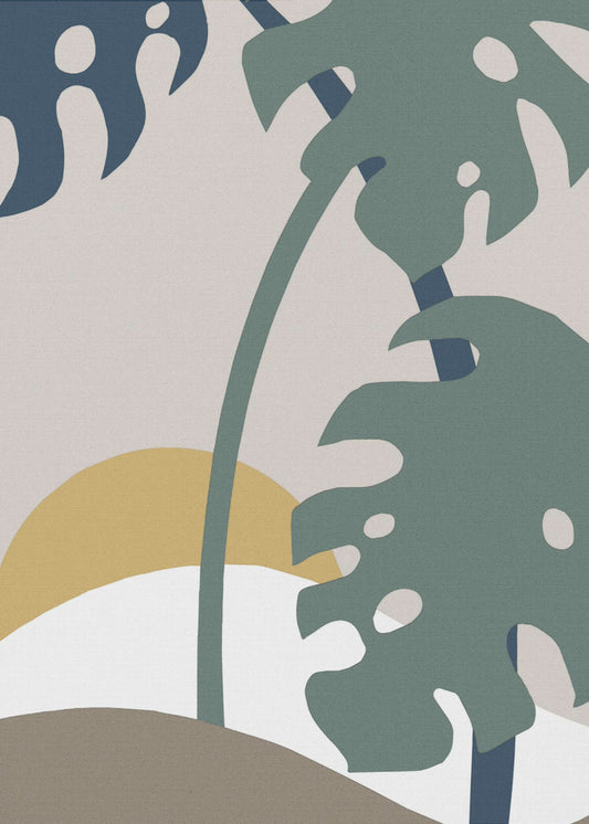 Monstera Cut Out 02 | Canvas