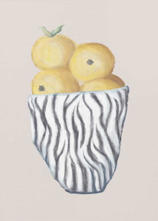 Zebra Bowl | Canvas