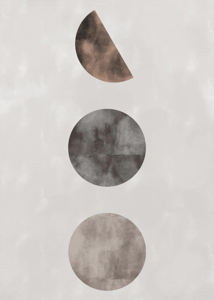 geo_3 amigos_002_brown | Poster