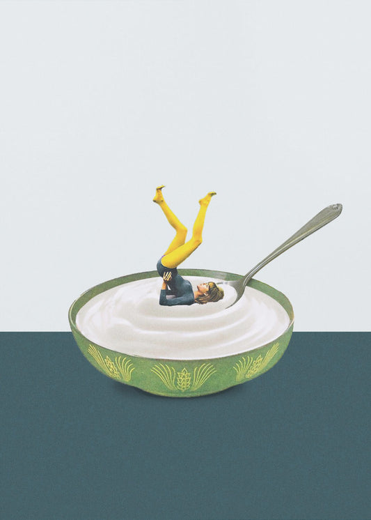Yoga in my yogurt | Poster