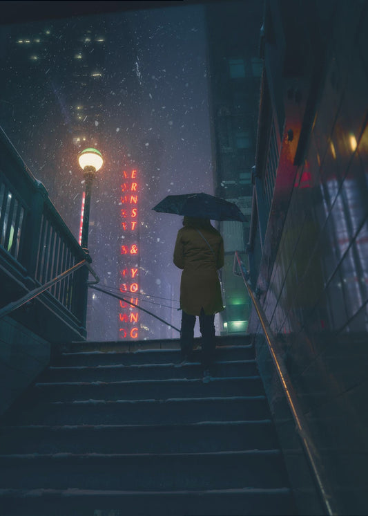 Exiting to the Storm | Canvas