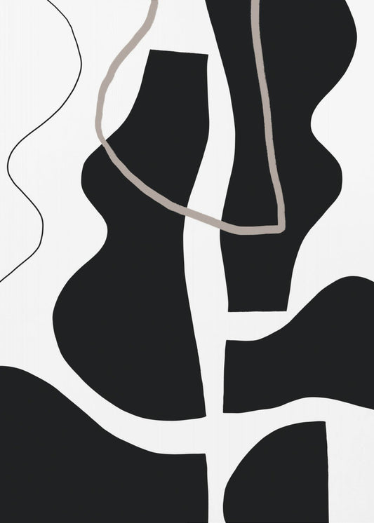 Flowing Silhouettes | Poster