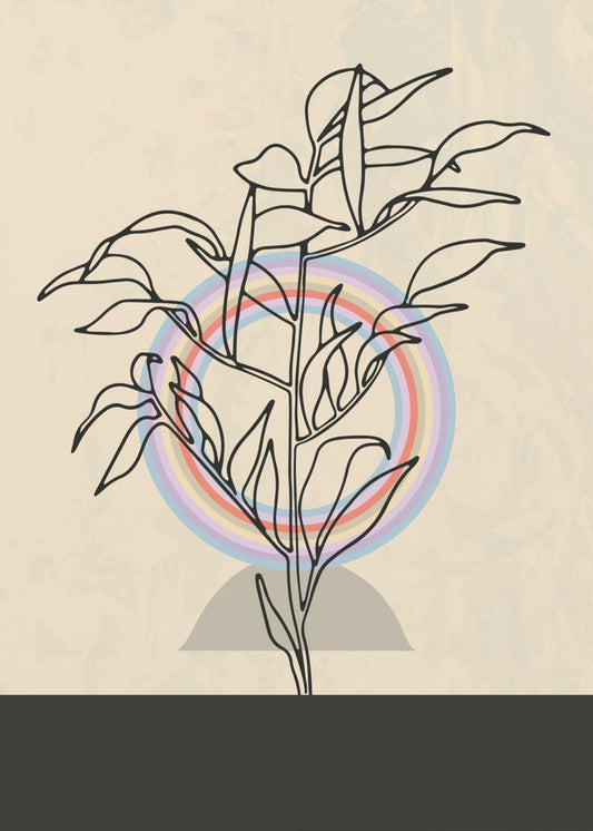 Abstract Flower 2 | Canvas