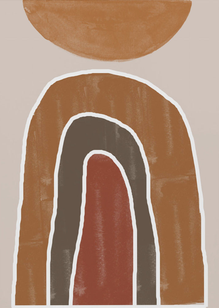 Earthy Arches | Canvas