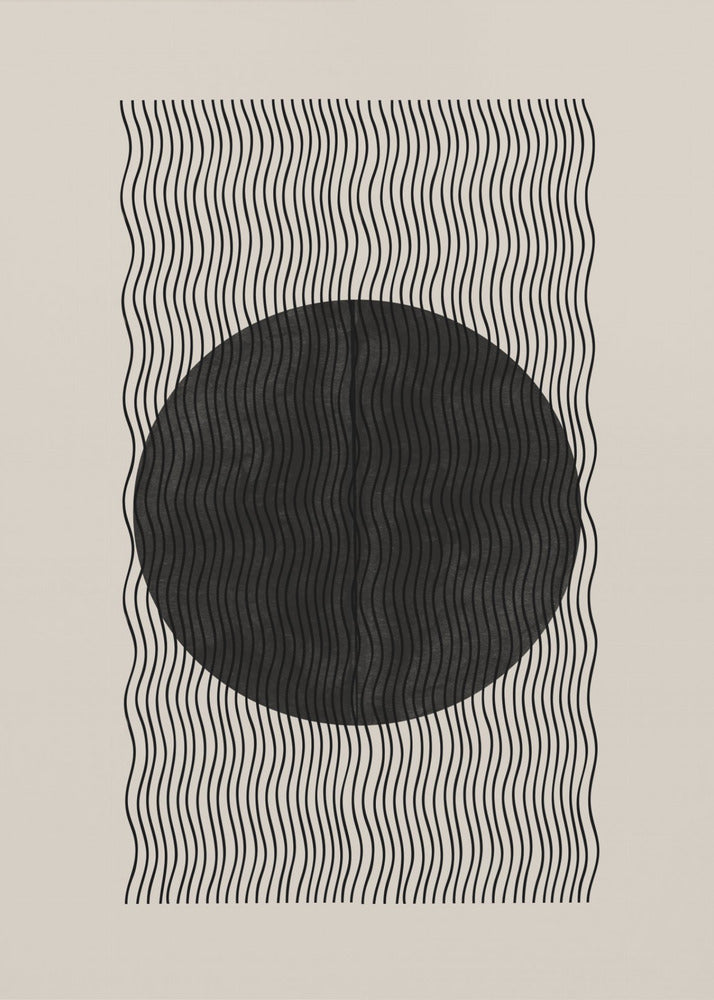 Wave Eclipse | Canvas