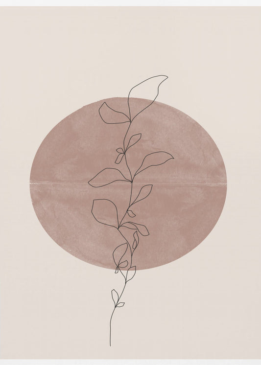 Circle and Vine | Canvas