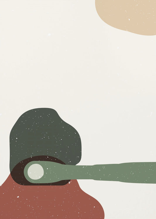 Abstract composition 4 | Canvas