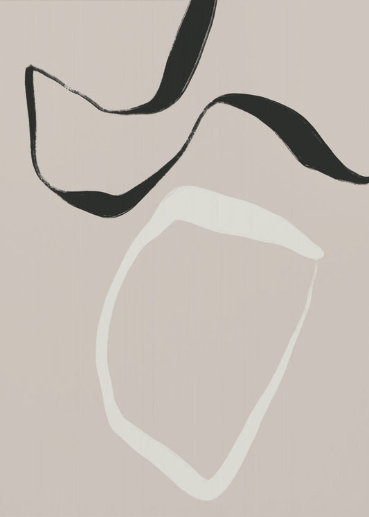Floating Shapes | Poster