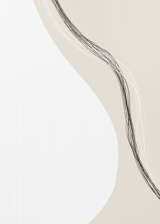 Flowing Lines Harmony | Poster