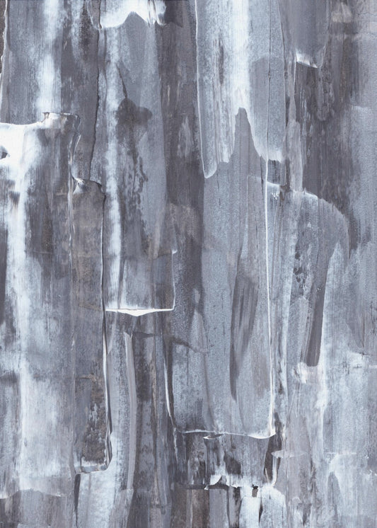 Streaks of Gray and White | Poster
