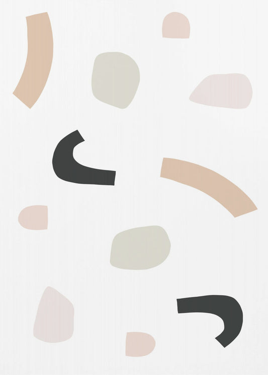 Organic Shapes and Neutral Tones | Poster