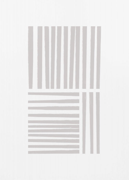 Geometric Gray Lines | Poster
