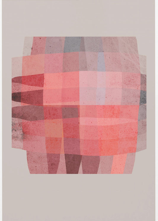 Pink Mosaic Dreams | Canvas