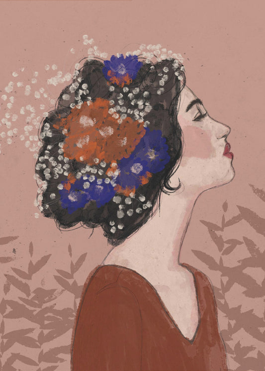 Blossoms in Profile | Canvas
