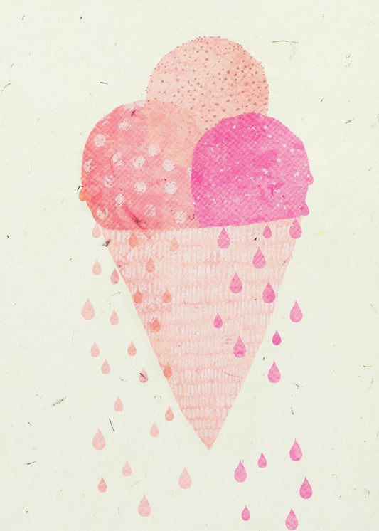 Blushing Scoops | Canvas