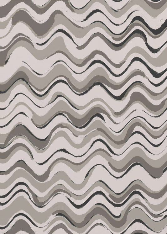 Monochrome Waves | Poster