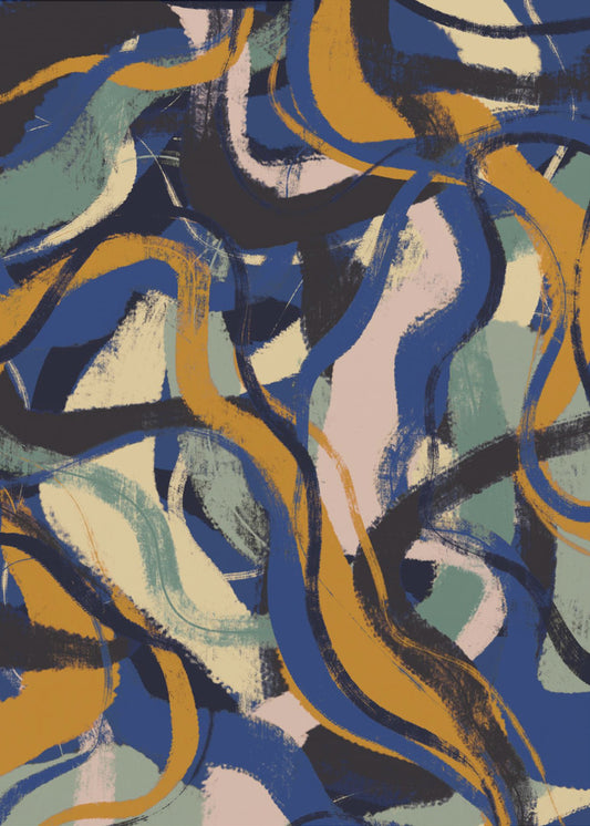 Vibrant Currents | Canvas
