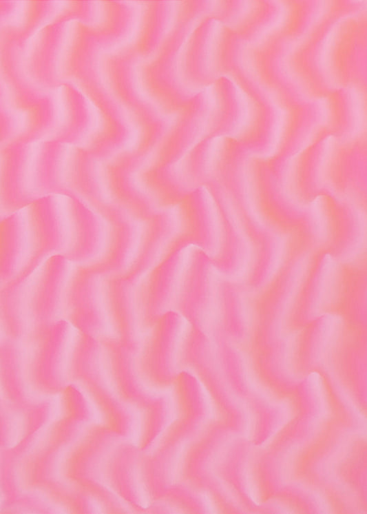 Rippling Pink Waves | Poster