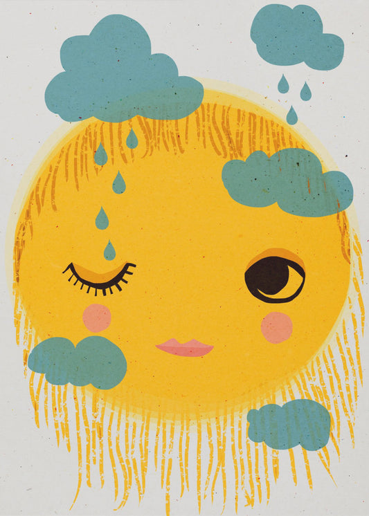 Sun&#039;s Mixed Emotions | Canvas