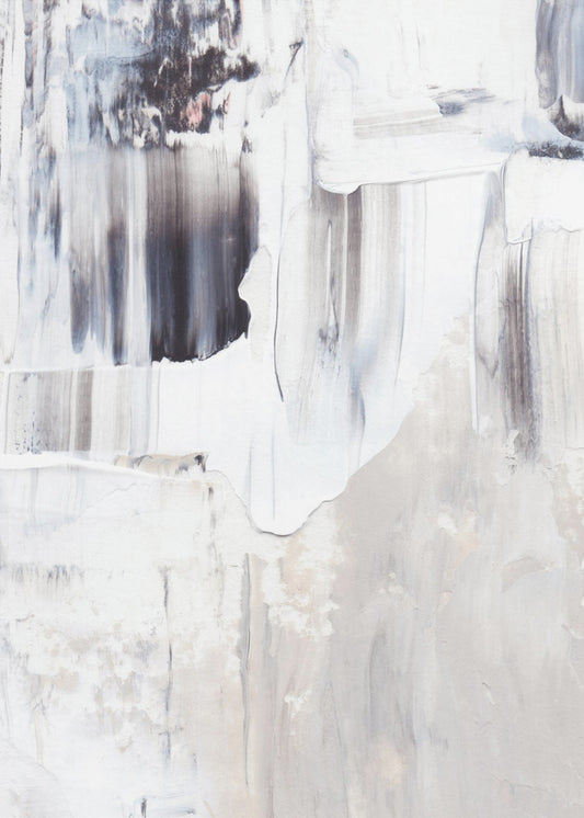 Bold Brushstrokes and Layered Textures | Poster