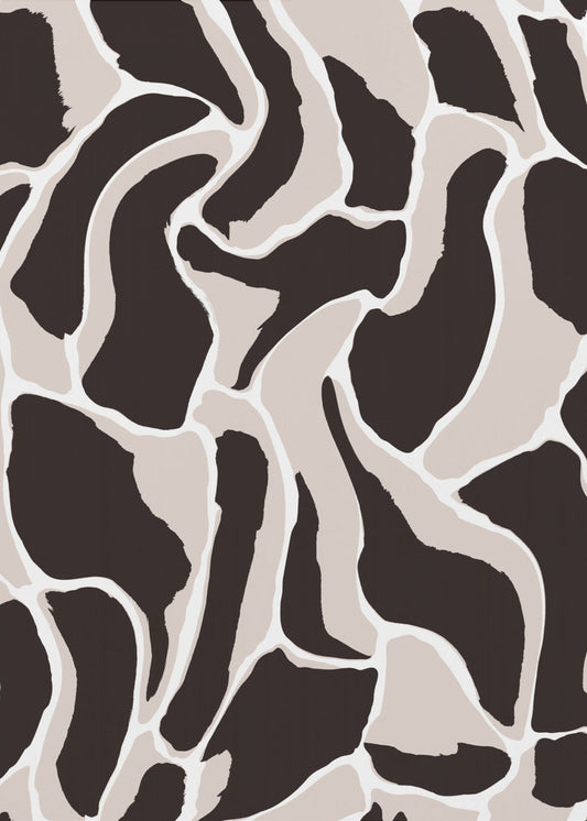 Monochrome Waves | Canvas
