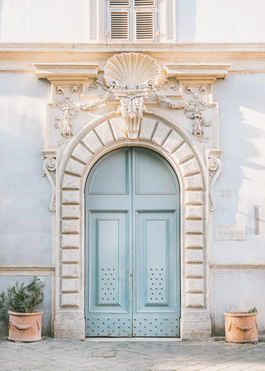 Blue tones of Rome - Italy travel photography | Poster