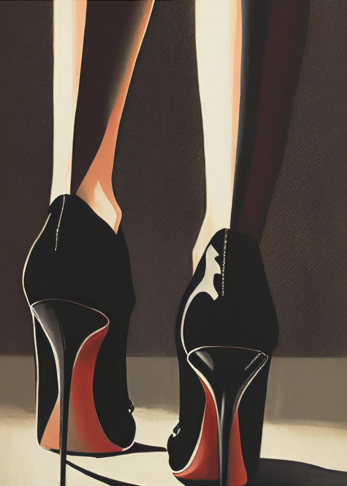 Sleek Stiletto Strut | Poster