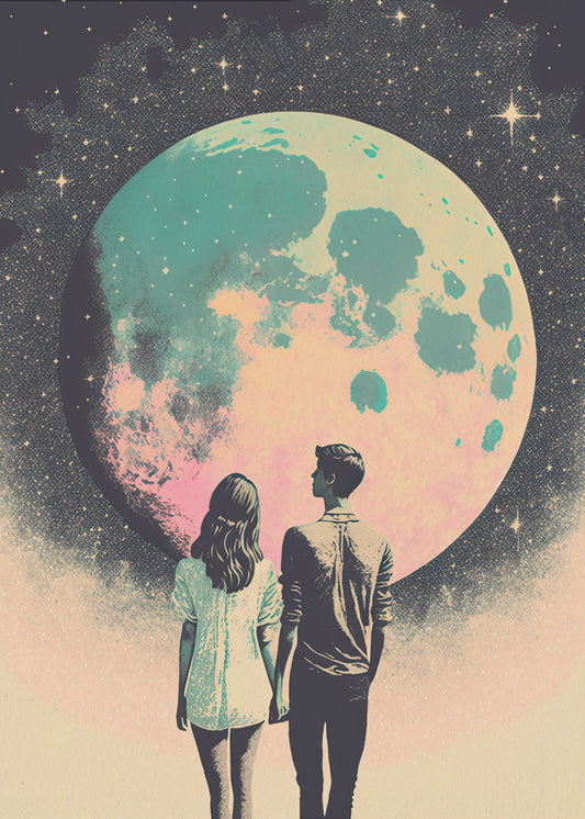 Lunar Lovers&#039; Journey | Poster