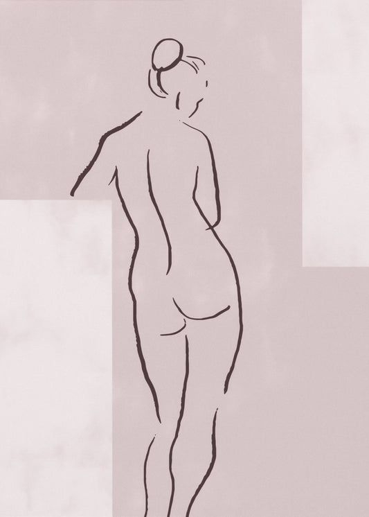 Woman Line | Canvas
