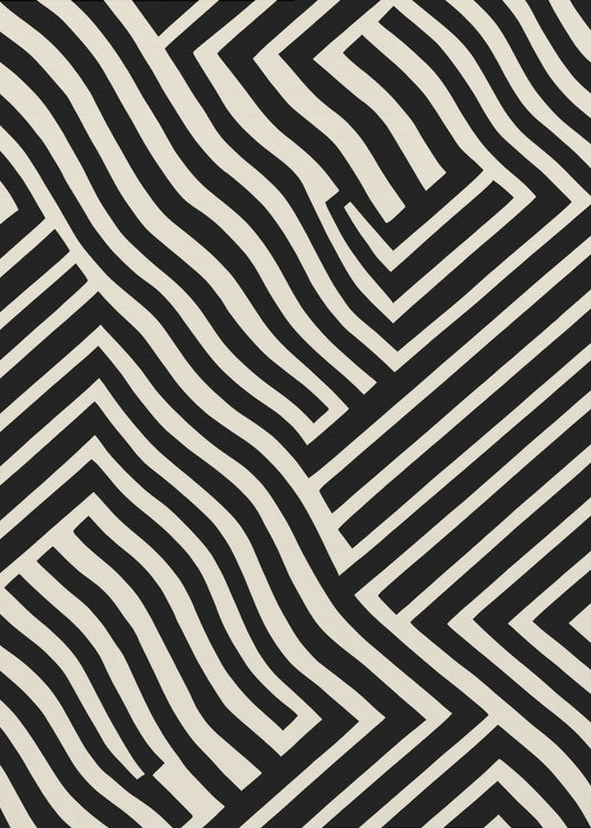 Zebra Maze | Canvas