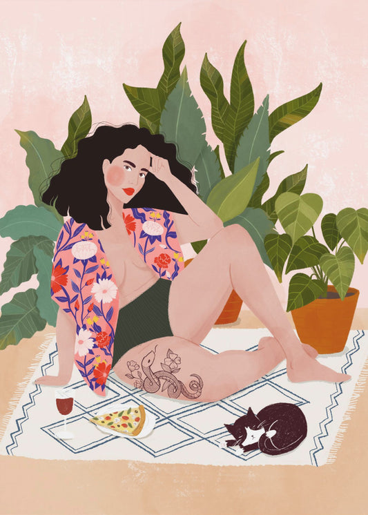 Sunday pizza | Poster