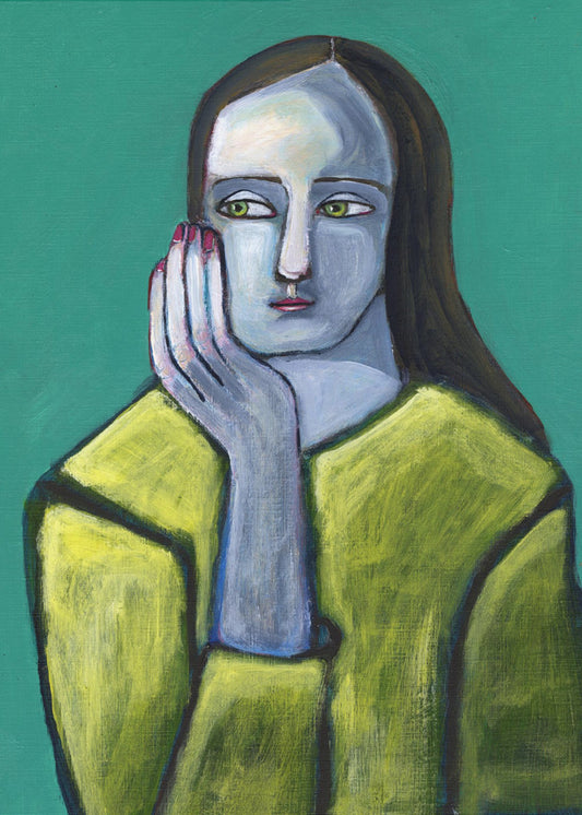 Woman with Big Hands | Poster