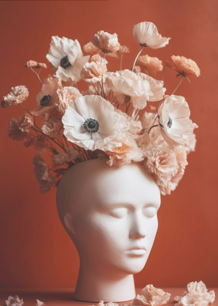 Floral Contemplation | Poster