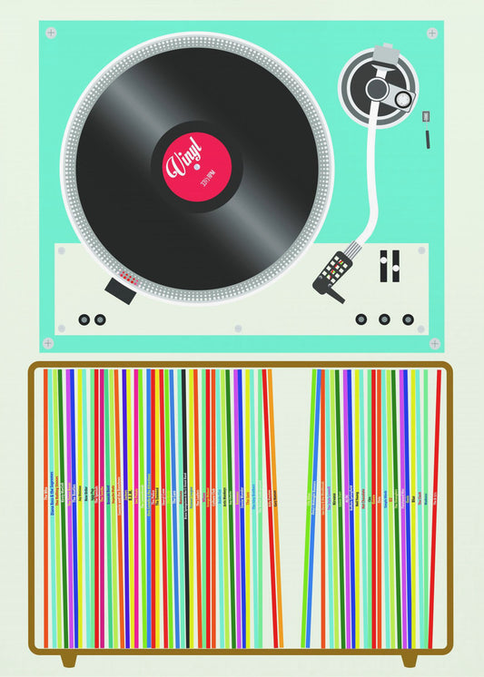 Vinyl Stack | Canvas