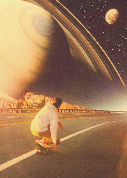 Space Sk8er | Canvas