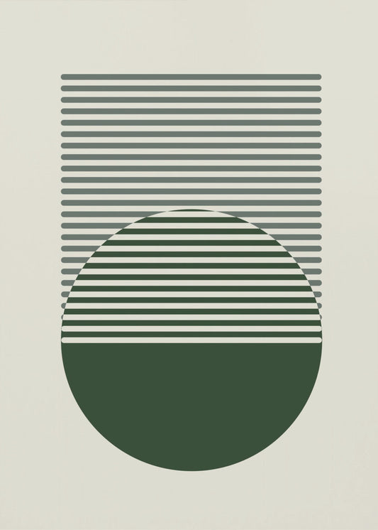 Minimal Abstract Circles I | Canvas