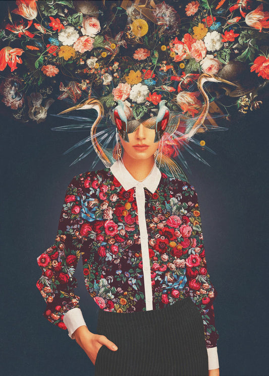 Your Head Was Full of Colours That Had No Names | Canvas