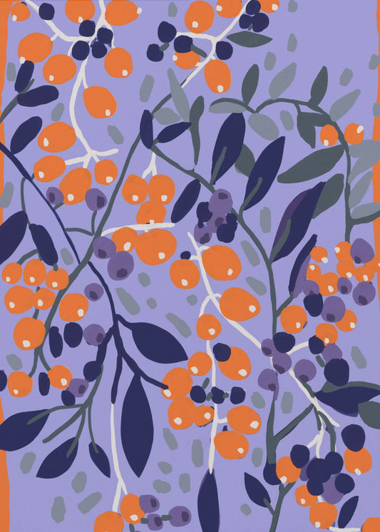 Berry Vibrance | Canvas