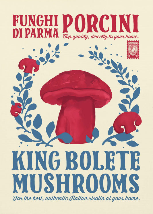 Porcini kitchen print | Canvas