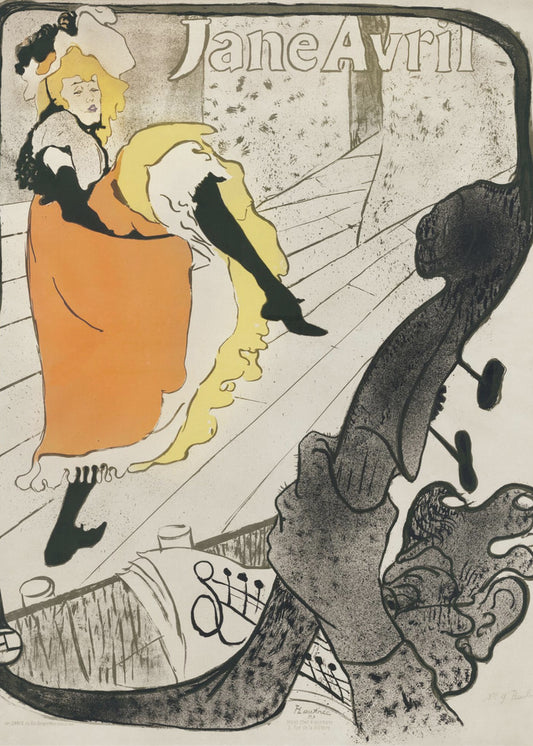 Jane Avril (1893) | Canvas