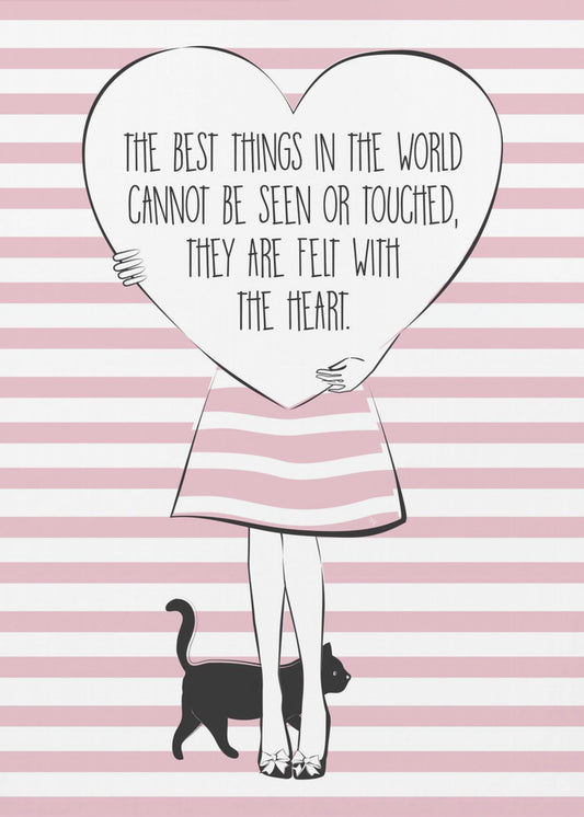 Heartfelt Stripes | Canvas